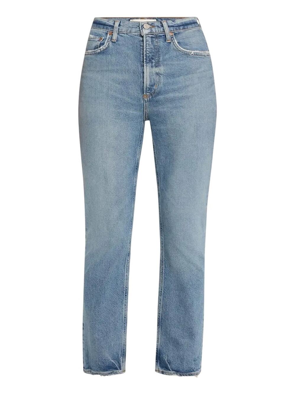 AGOLDE High Rise Stovepipe Jeans - 26 - Melody